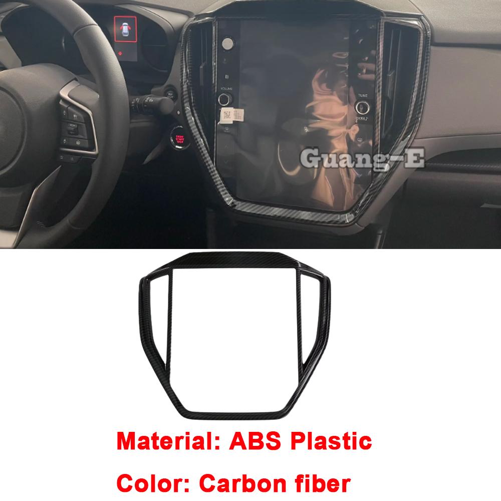 For Subaru Crosstrek XV  2024 2025 Car ABS Shift Knob Armrest Box Cover Light Switch Vent Outlet Frame Trim Body Accessories