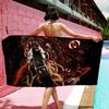 Anime H-Hellsing Mikrofaser Bedrucktes Strandtuch Bergsteigen Yoga Strand Schwimmen Laufen Saugfähiges Weiches Handtuch