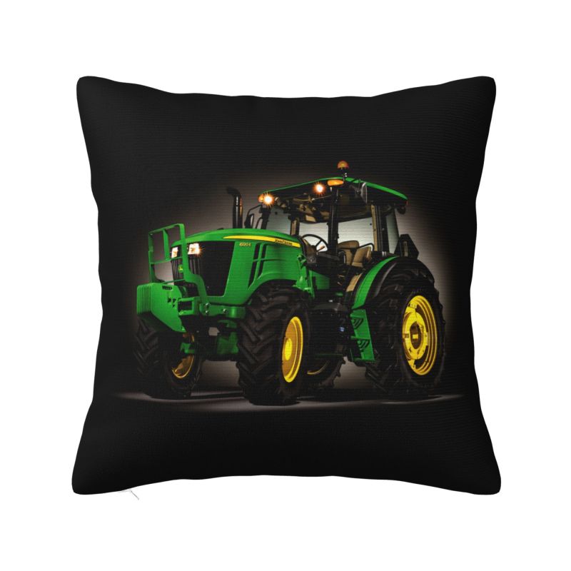 Helenal Unisex Custom Tractor Pillow Case 40X40cm Modern Cushion Cover Car Pillowcase