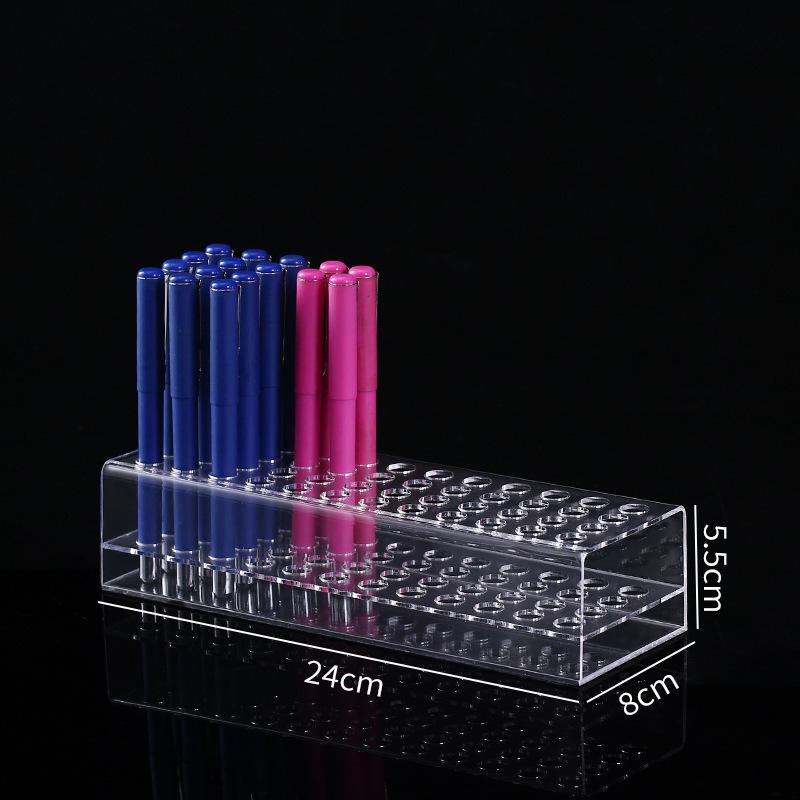 Acrylic Pen Display Stand: Multi-Tiered Desktop Holder for Stationery