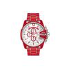 Diesel Men's Mega Chief Quartz Watch Silver Dial Stainless Steel 51mm DZ4638