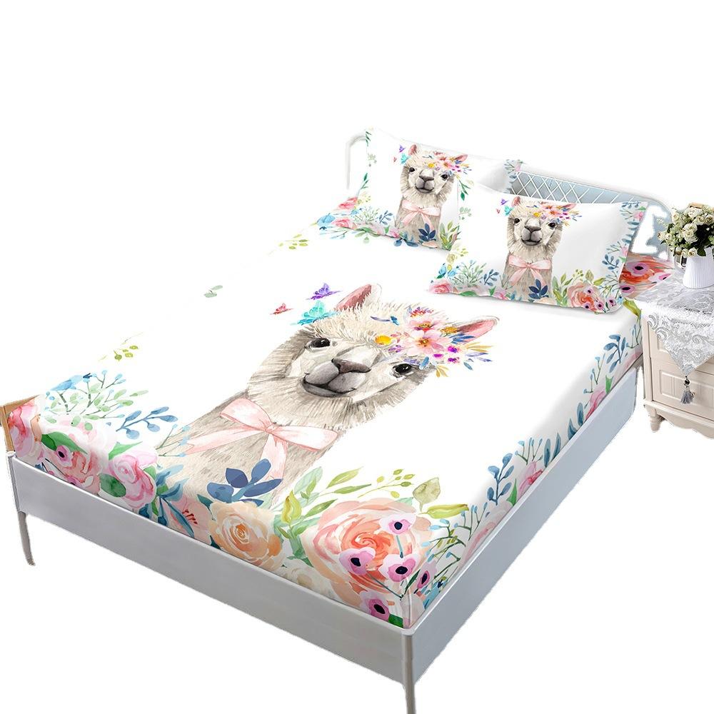 Tier Hengst Matratzen-Kit Matratze Dreiteiliges Set Tagesdecke Kissenbezug Matratzen-Schutzbezug