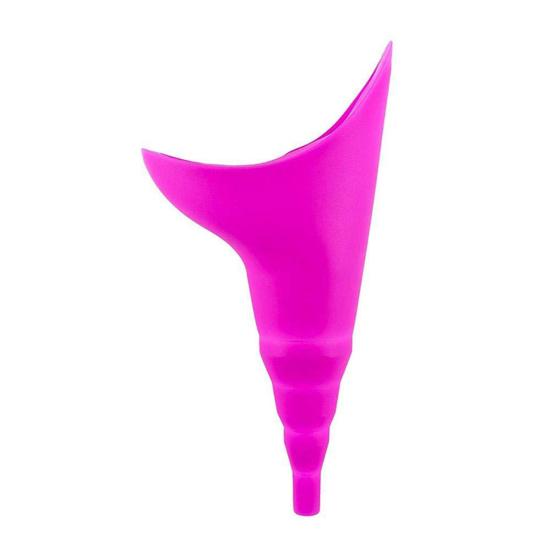 Female Urination Device Reusable Women Pee Funnel Eco-friendly Flexible Reusable Outdoor Travel Urinal Portable Women Urinal