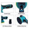12V Wireless Handheld Polisher/Grinder: Variable Speed Car Waxer & Seam Cleaner