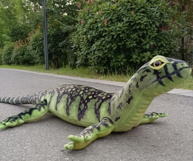 

[dokidoki] Lizard Cushion Plush Body Pillow Sleeping Pillow Lizard Animal Interior Reptile Amphibian Tokage Dinosaur Pet Green