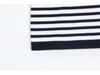 Women's Striped One-Shoulder Short-Sleeve Knit Top - Sexy Backless Ice Silk T-Shirt