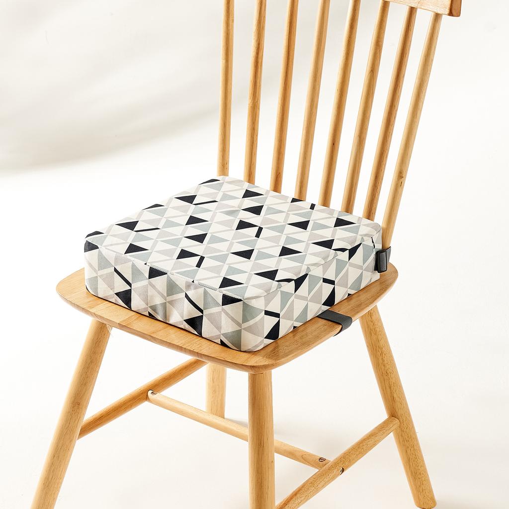 Adjustable Removable Safety Cushion for Kids Booster Seat Baby Dining High Chair Heightening Pad Pillow Children Feeding Chair