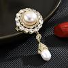 Temperament French Exquisite Luxury Heavy Industry Fringed Design Sense Pendant Temperament Court Style Coat Brooch