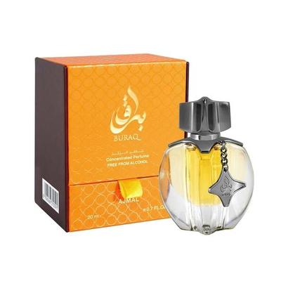 Buraq Attar | Fragranza legnosa e ambrata | Unisex Analcolica | Attar di lunga durata per uomo e donna - 20 ML