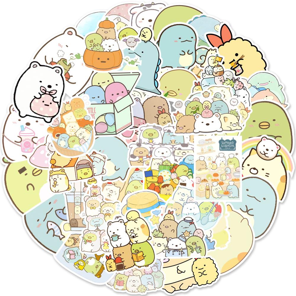 50 Games Corner Creatures 2 Laptop Skateboard Water Cup Suitcase Doodle Decoration Stickers