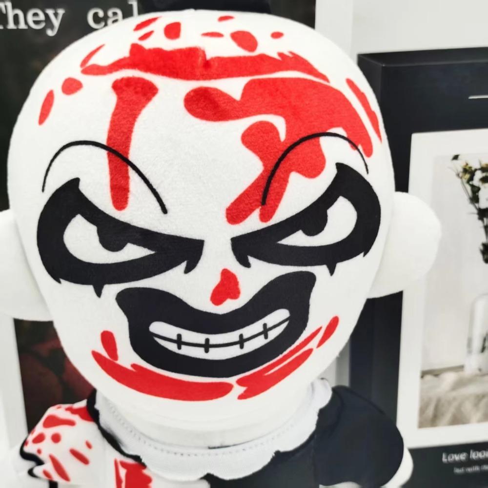 Peluche TERRIFIER 3 da 25 cm Peluche Clown Giocattolo di Peluche Animale di Peluche Spaventoso Regali di Halloween per Bambini Collezione per Fan o Arredare la Stanza