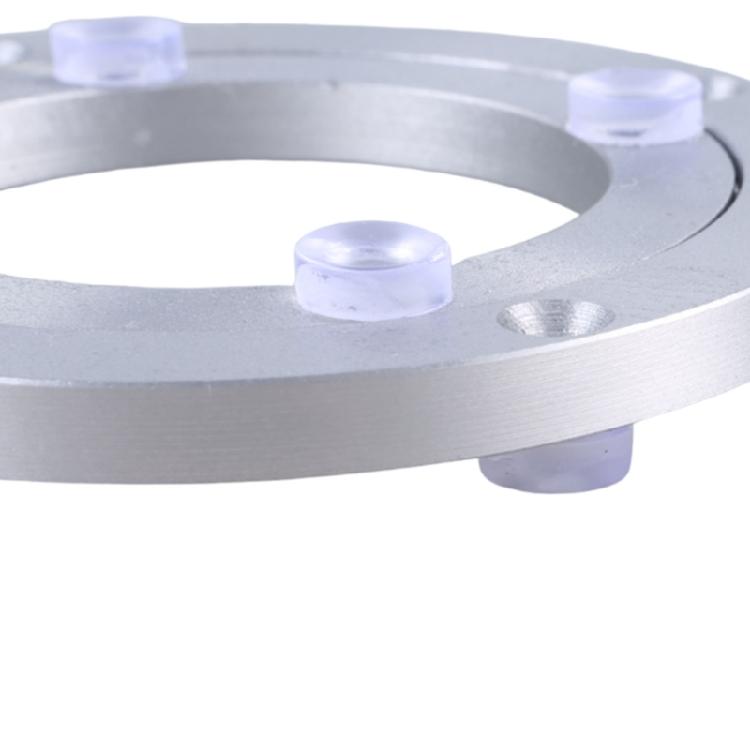 Swivels Base Revolving Stand Practical Revolving Disc for 20-25cm Glass Plate