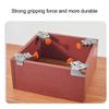 2pcs Open Style Corner Clamp Adjustable Miter Joint Clamp Durable Right Angle Clamp  Metal Pipe