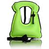 Inflatable Snorkel Life Vest With Customizable Pattern For Water Sports Enthusiasts