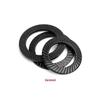 Double-Sided Serrated Lock Washer, 65Mn Steel & 304 Stainless, Anti-Loosening & Anti-Slip, Self-Locking