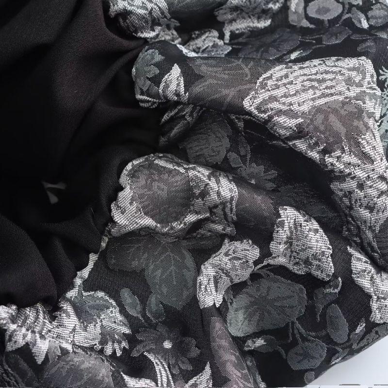 Kaslead New Arrival Women's Clothing Fashion Style Fashion Minimalist Elegant Jacquard Waist Trimming Spaghetti Straps Dress