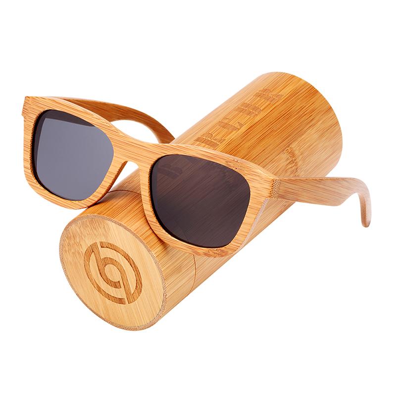 Retro Women Bamboo Sunglasses Wooden Glasses Fashion Men Square Eyewear Shades UV Protection Eyeglasses Feminino Brand Designer