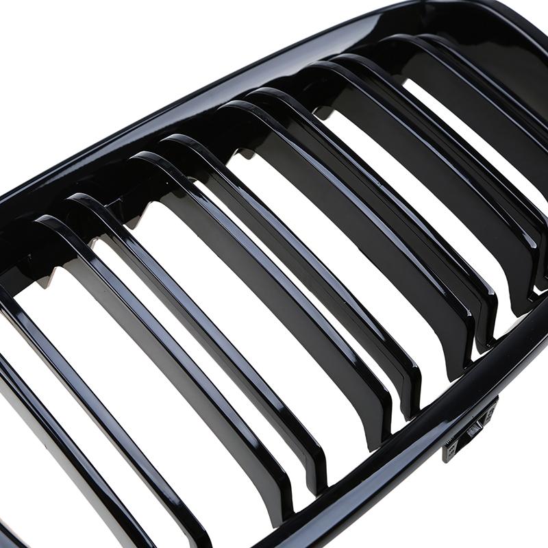 Front Kidney Grilles Grill for BMW 1-Series F21 116d Ed/116i/118d/125i 3-door 2012-2015 Pre-facelift Car Hood Grille