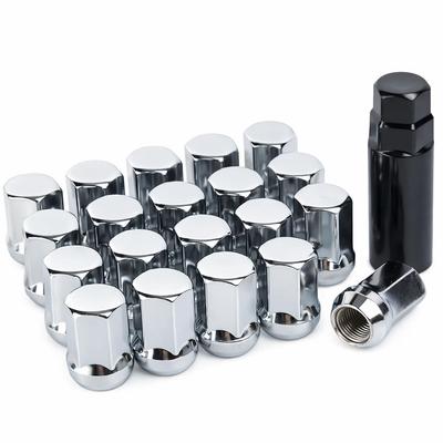 [MIEONLINE] Wheel Lock Nut Set of 20 Heptagonal Design M12