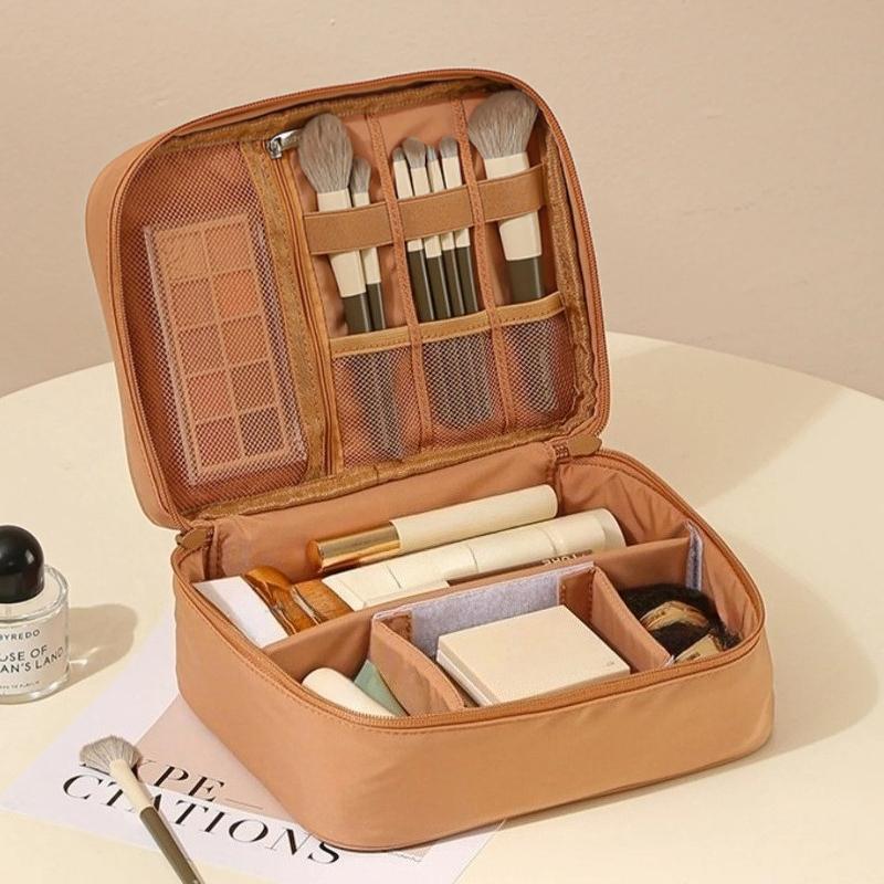 

Thickened Oxford Cloth Makeup Bag Multifunctional Outdoor Cosmetics Storage Bag Portable Travel Toiletry Bag Large Capacity Waterproof Handbag Single layer 23*17*8.5CM