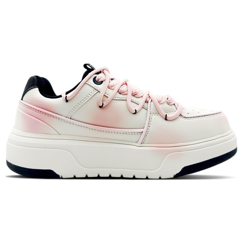 MLB Chunky Liner Meowth Letter Slip Resistant Height Increasing Low top Skateboard Shoes Unisex Pink 3ASXCA12N-50WHS(Team625-)