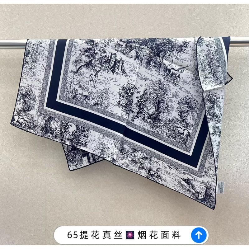 16 Momme 100% Mulberry Silk Square Scarf Womens Fashion Shawl