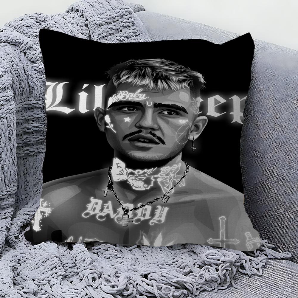 Хип-Хоп Рэпер Lil Peep Наволочка Декоративная Подушка Диван Домашний Декор Чехол Наволочки 40x40 cm