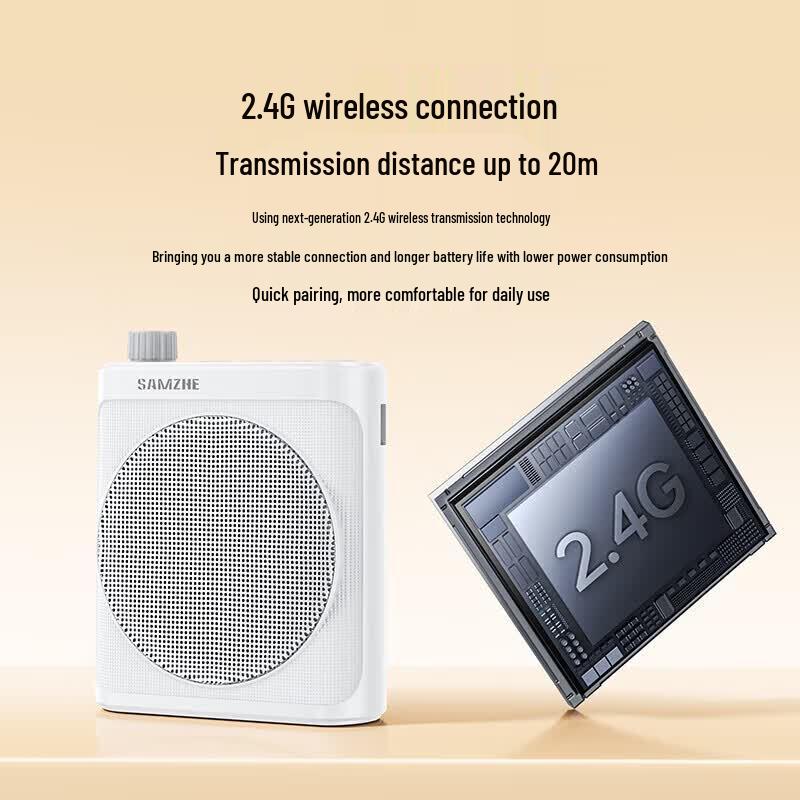 SAMZHE Wireless Magnetic Clip-on Microphone System