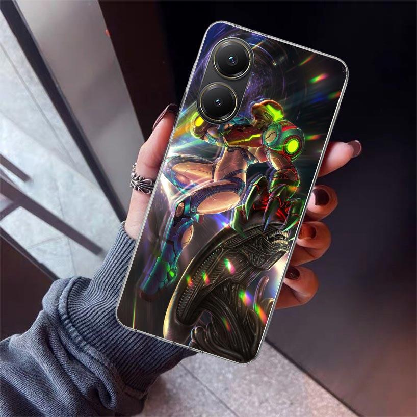 Spiel M-Metroids Handyhülle Für Xiaomi Poco X7 X6 X5 Pro F7 Ultra Redmi 15C 15 13 13C 12 12C 10 10A 10C 9 9A 9C 9T Hülle Poco X7