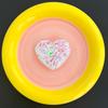 Creative Sequined Love Mobile Phone Airbag Bracket Wind Retractable Lazy Portable Support Watching Drama Paste Type