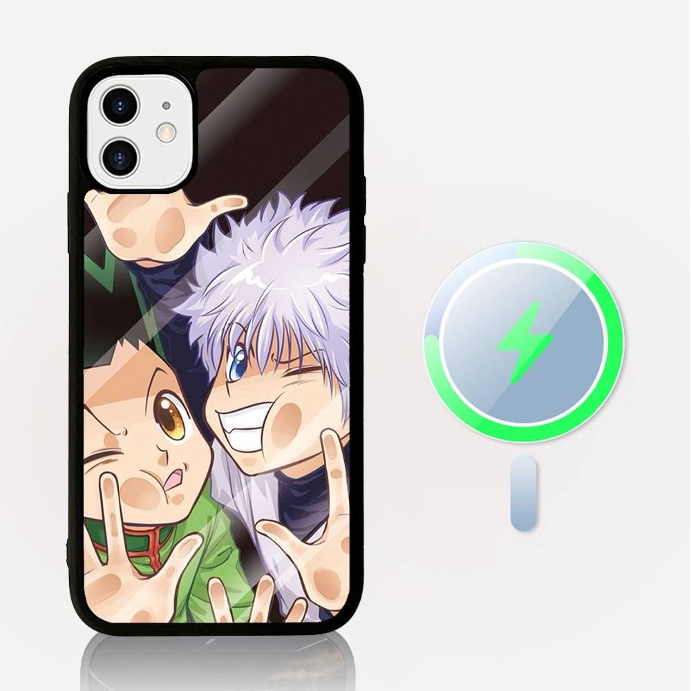 Classic Popular Anime H-Hunter X H-Hunter Game Phone Case Magnetic Case For IPhone 16 14 13 12 11 15 Pro Max Plus For Magsafe