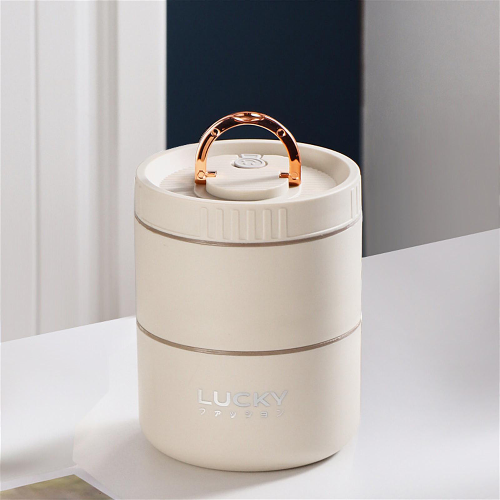 

Термальный ланч-бокс Bento Box Портативный изолированный контейнер для ланча Штабелируемый герметичный пищевой контейнер из нержавеющей стали One Size