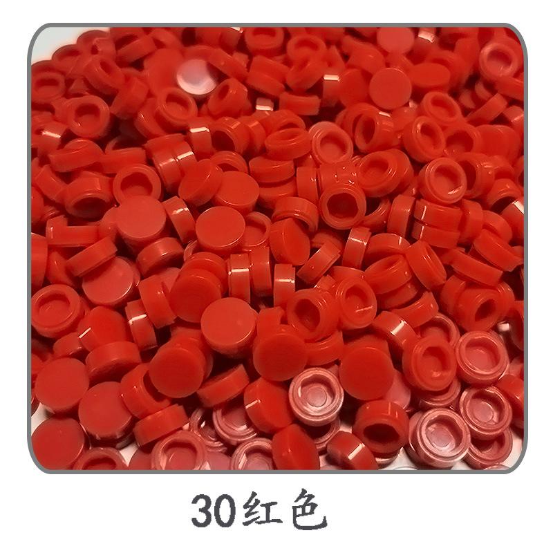 1000 stuks/partij Tegel 1x1 Rond 98138 Speciaal Blok Bouwsteen Kleine Deeltjes Stenen Onderdelen Compatibel met 98138 LOGO Speelgoed