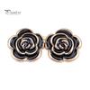 Metal Pants Tightener Pins 1 Pair Rose Waist Pins, No-sew Tighteners, Cincher Detachable Flower for Jeans Skirts Waistband Adjustment Tool