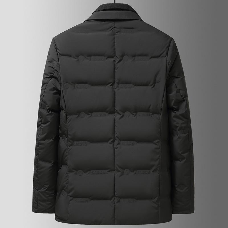 Men's Autumn & Winter Casual Down Suit: Trendy, Versatile, Warm Business Outerwear