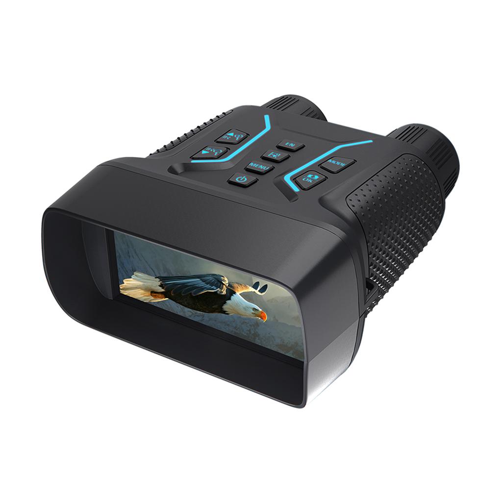 Night Vision Goggles 4K Digital Infrared Binoculars with 8X Zoom 4.5  High Clear Screen Telescopes for Outdoors