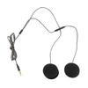 Helmet Headset For Motorcycle 3.5mm Jack 120cm Cable IOS Android Support Clear Communication For Riding