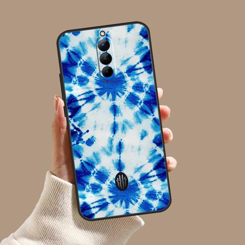 Rainbow Spiral Tie Dye Case For ZTE Nubia Red Magic 10 10S 9S 8S 8 9 11 Pro Plus 6 7 6S 7S Pro 5G 6R 10 Air Cover