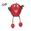 Desktop Fruit Decorations Resin Shelf Sitter Figurines with Flexible Dangling Legs Whimsical Hanging Edge Statues Cartoon Home Accents Cute