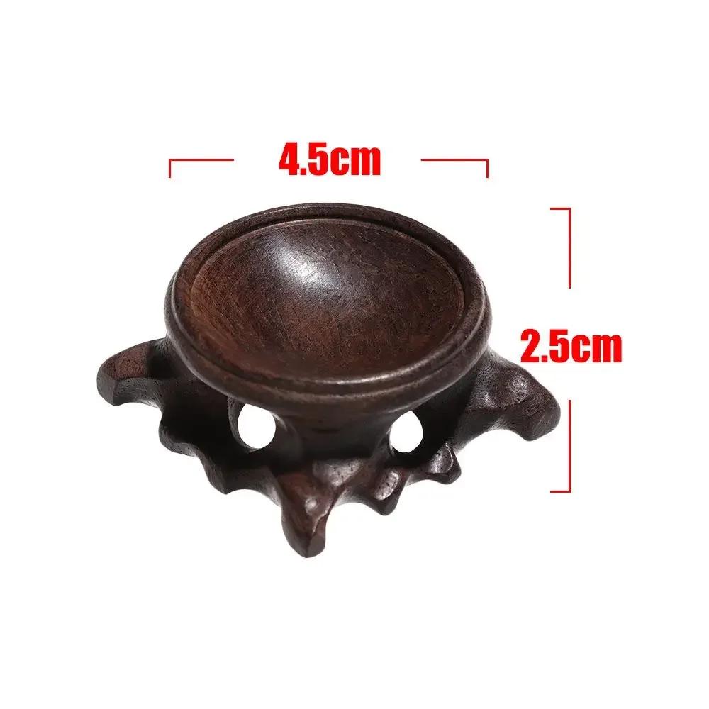 Acid Branch Wood Display Stand Base Miniature Retro Crystal Ball Holder Sphere Globe Stone Decor Branch Base Home Decoration