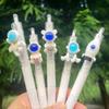 1Pc Cartoon Astronaut Neutral Pen Cute Space Planet Press Pens 0.5mm Black Ink Student Writing School Office Stationery Gift