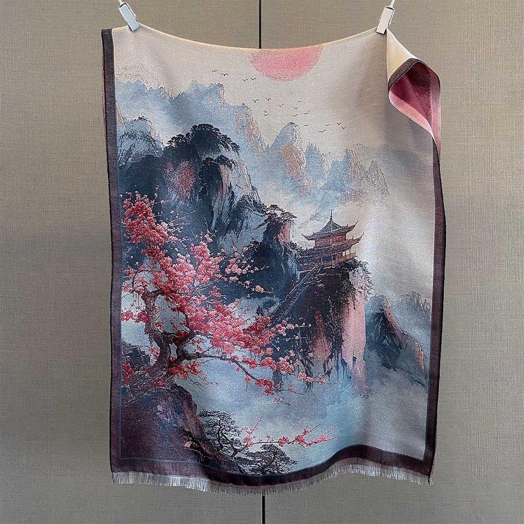 Women Cashmere Tessel Scarf New Large Shawl Wrap Autumn Winter Thick Warm Blanket Luxury Quality Bufanda Poncho Echarpe Pashmina