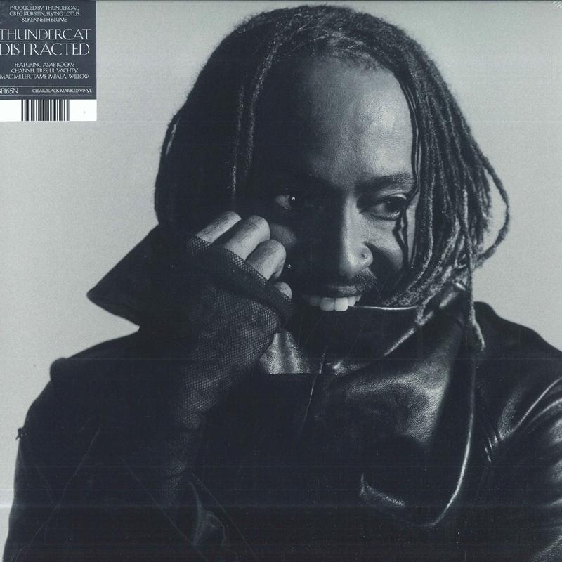 

Виниловая пластинка THUNDERCAT Distracted Clear Black Marble Vi BF165N BRAINFEEDER 2026 Европа Рэп Хип-Хоп R&B