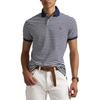 Polo Ralph Lauren Koszulka polo w paski Slim Fit Męskie topy Niebieski 710956682-001