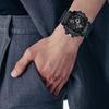 Casio DIGITAL Series-Disc Black Warrior Waterproof, Shockproof and Antimagnetic Men's Watch 3D Dial All-Metal Pointers Quartz Movement GAC-100-1A