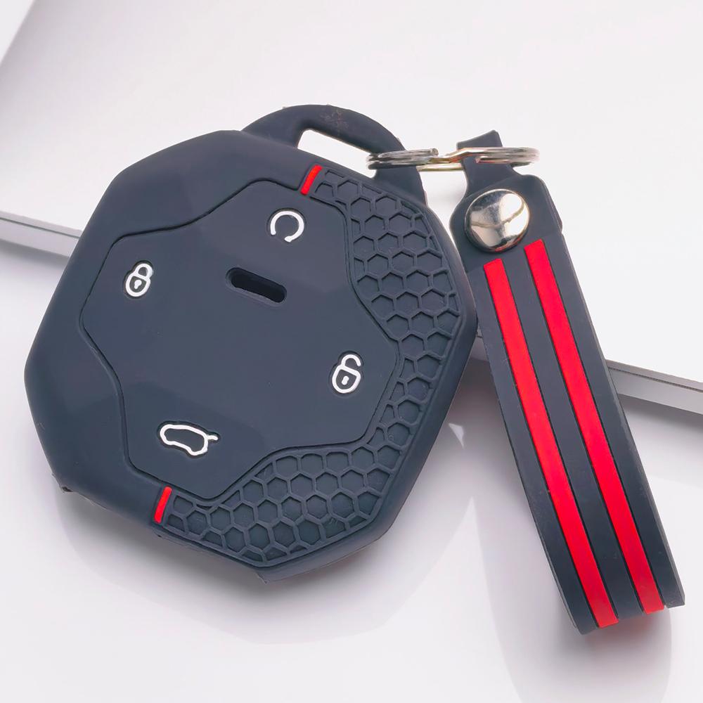 Portachiavi Copri Telecomando per Jetour Shanhai T2 L9 T3 Traveler Dashing Superficie Antigraffio Struttura Antiurto Texture Morbida al Tatto Design Facile da Installare