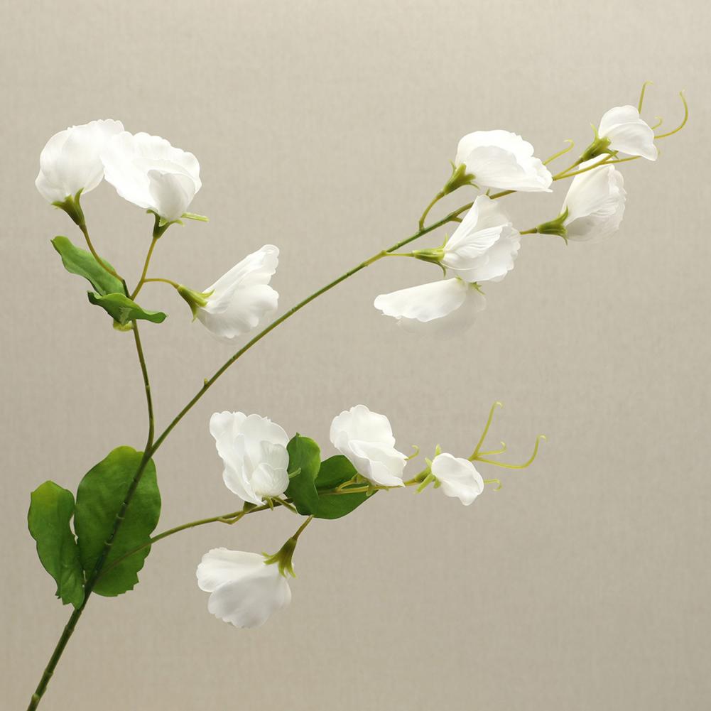 Long-lasting Fake Flowers Realistic Artificial Flower with Long Stem Green Leaves Faux Flower Decoration for Home Office Wedding