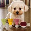 Dog Treat Toy Fun Badminton Shape Bouncing Teether With Bell Dog Food Toy For Travel Pool Park Yard Bedroom Garden Indoor