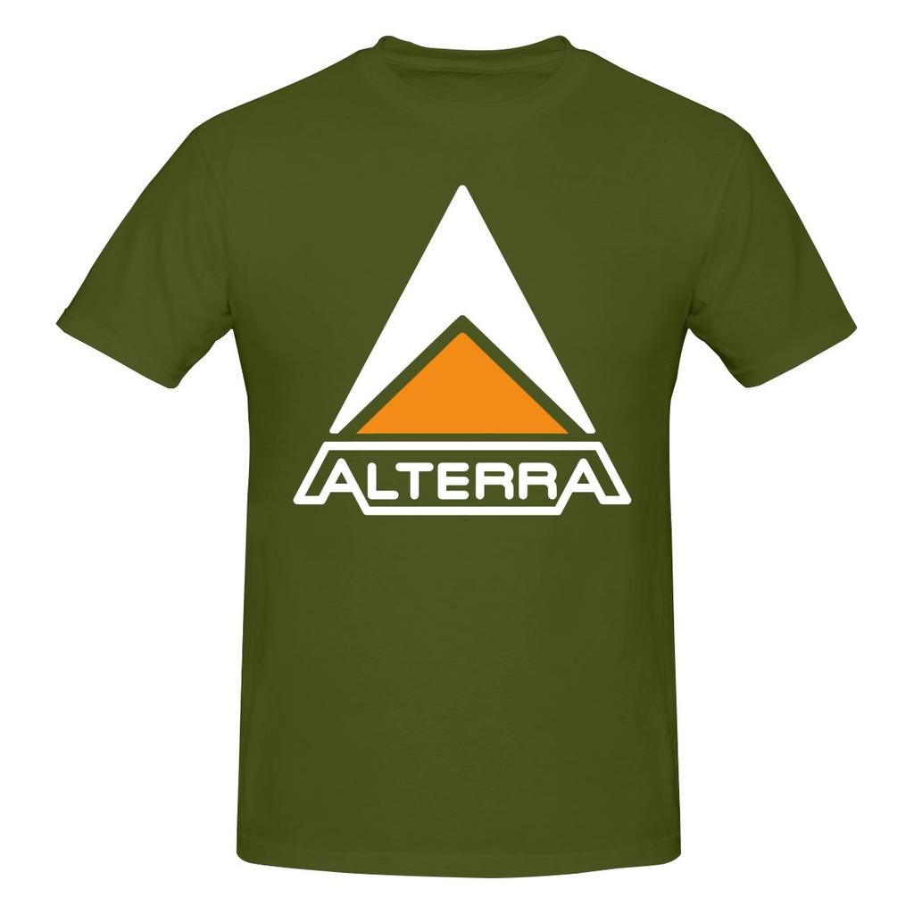 חולצת טי הדפסה מצחיקה Unisexs Alterra Subnautica חולצת טי יוניסקס חדר כושר