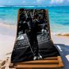 Michael Jackson Style Beach Towel High Absorbency & Quick-Dry Comfortable Lightweight Perfect for Traveling Yoga Camping and Swimming